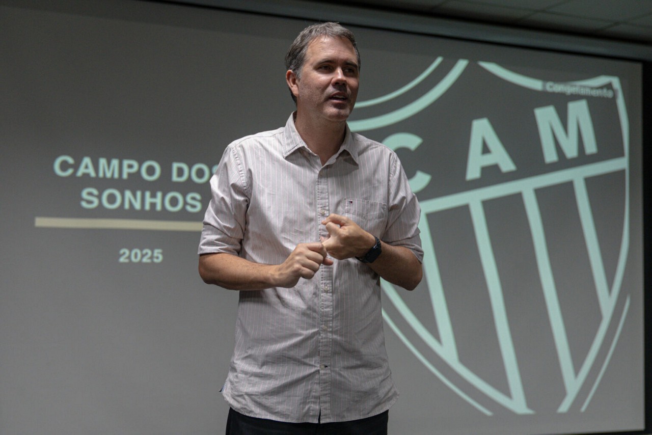 Gerente-Geral da Base, Luiz Carlos de Azevedo foi quem apresentou o projeto ao Atlético