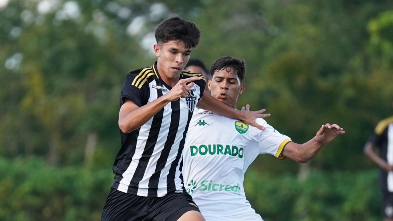 Atlético encarou o Cuiabá pelo Sub-17