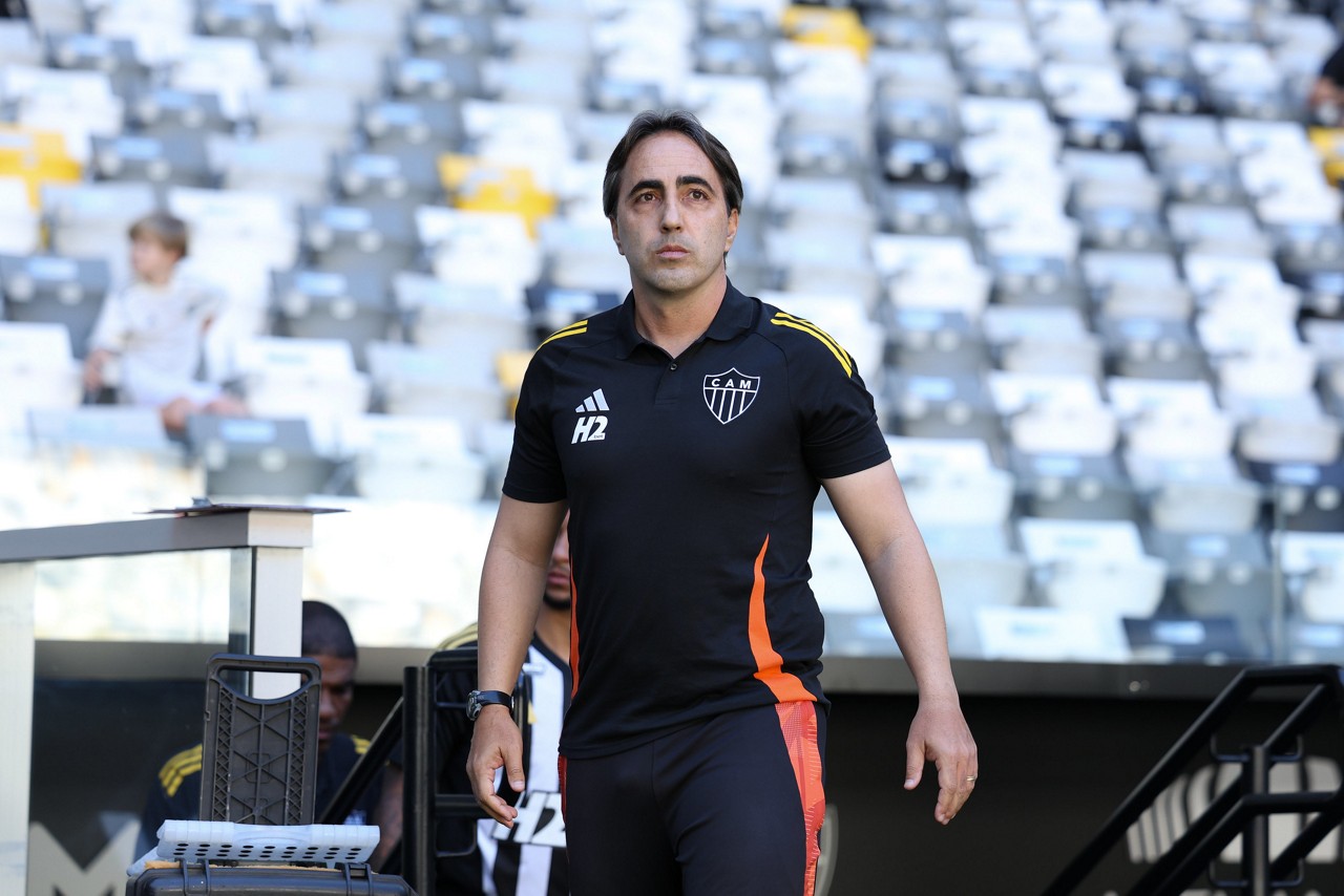 Leandro Zago, técnico do Atlético