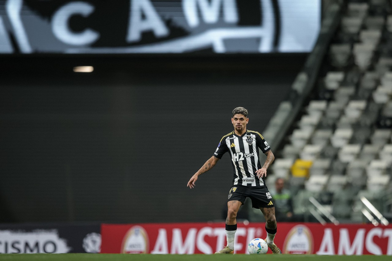 Rubens em ação pelo Atlético