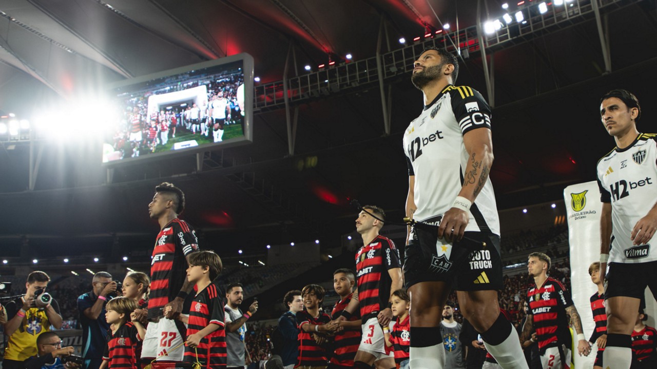 Flamengo e Atlético no Maracanã
