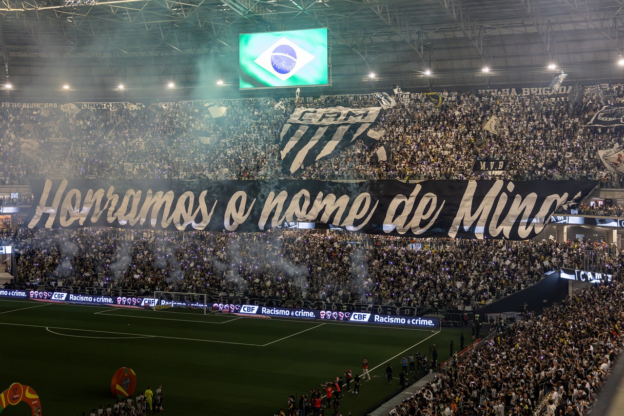 Torcida do Atlético bateu recorde de público da Arena MRV em 2025