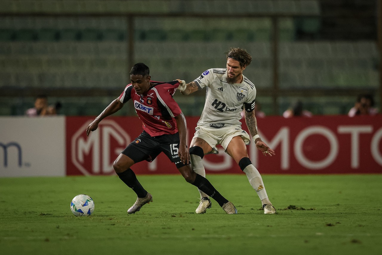 Atlético empatou por 1 a 1 com o Caracas