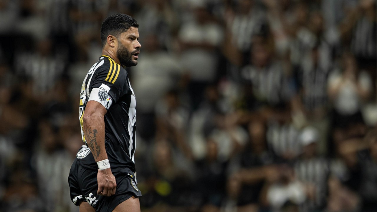 Hulk em ação pelo Atlético; atacante já marcou 12 gols de falta com a camisa alvinegra