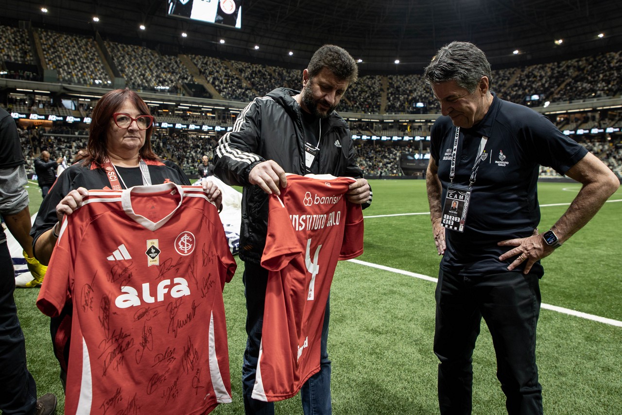 Homenagem do Inter ao Instituto Galo