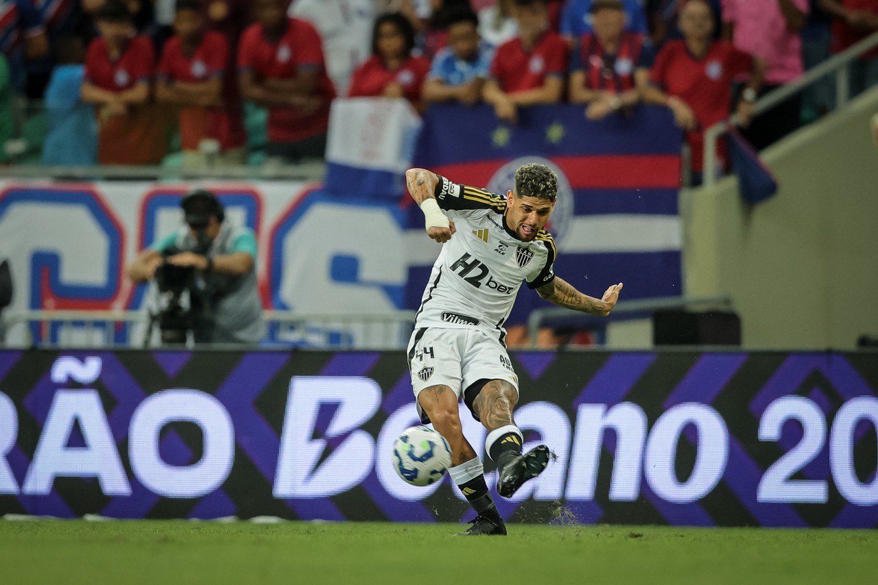 Rubens no que pode ser a última partida dele pelo Atlético