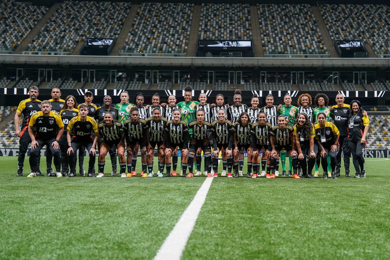 Vingadoras no primeiro jogo delas na Arena MRV