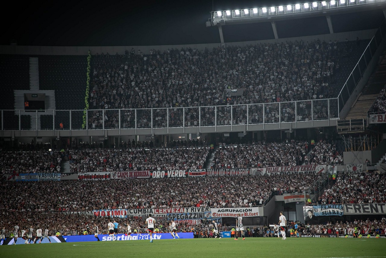 O Atlético já esteve no Monumental em 2024 para a disputa da semifinal contra o River Plate