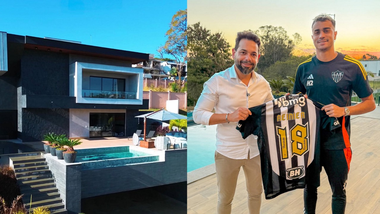 Mansão que Reinier alugou em Vespasiano