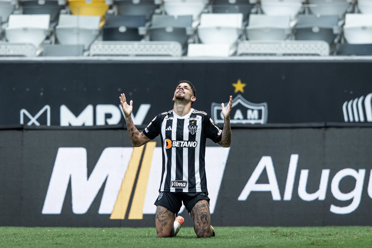 Lateral marcou o último gol do Atlético na temporada