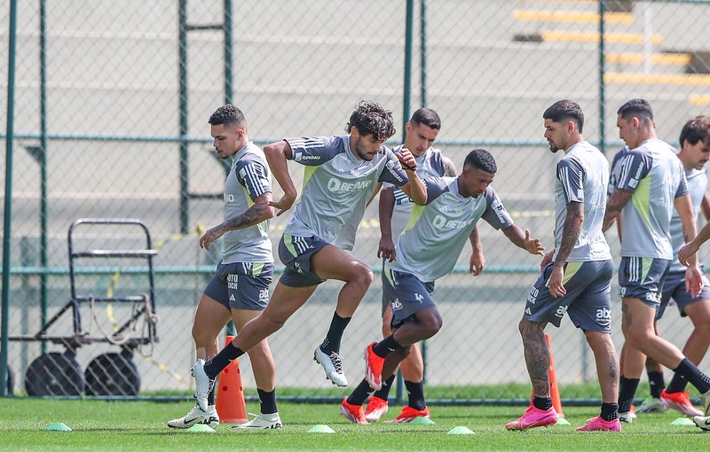 Atlético finalizou a preparação na quarta-feira (11/9) para enfrentar o São Paulo