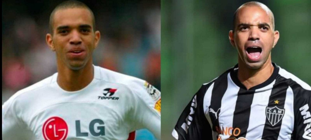 Atacante Diego Tardelli na época de São Paulo e de Atlético