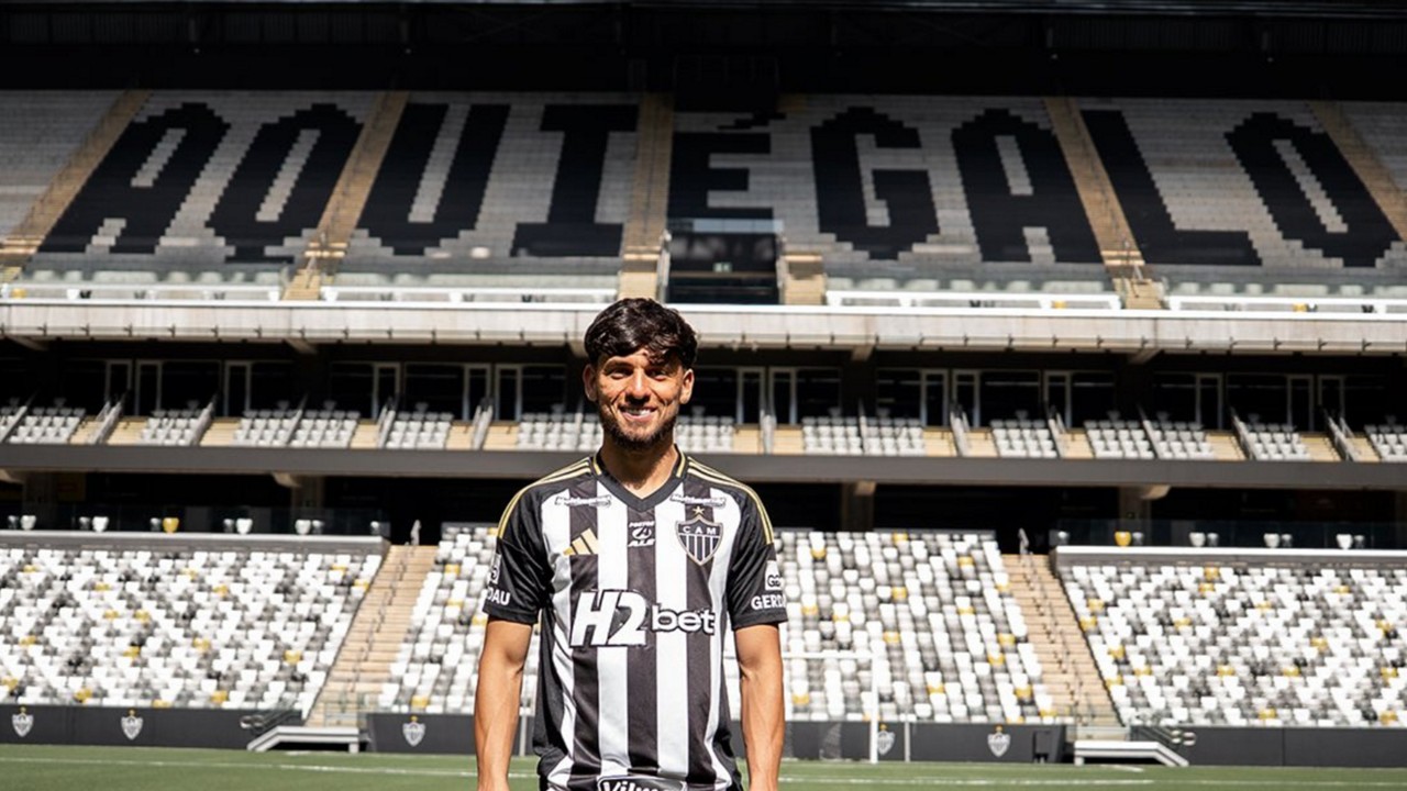 Biel na Arena MRV, casa do Atlético