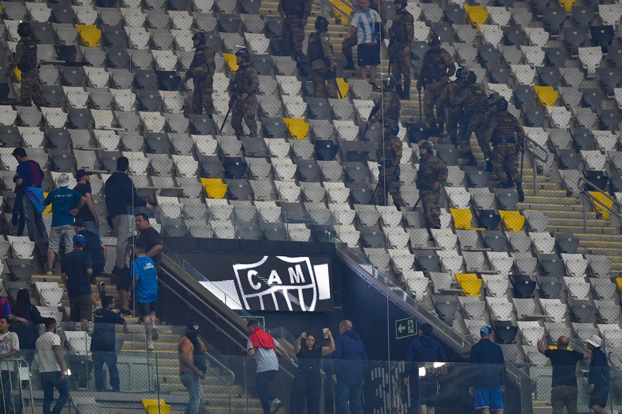 Atlético e San Lorenzo se enfrentaram na Arena MRV pela Libertadores