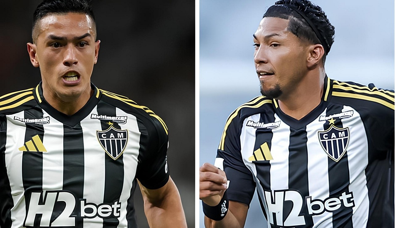Cuello e Rony foram contratados pelo Galo para esta temporada
