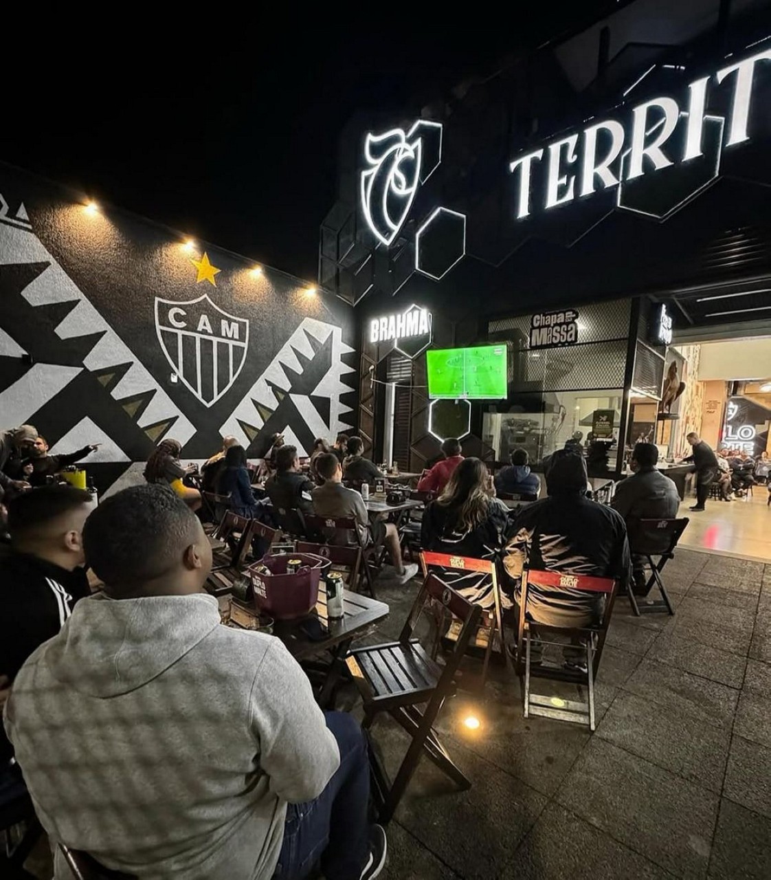 Destinado à torcida atleticana, o Território do Galo transmitirá o confronto