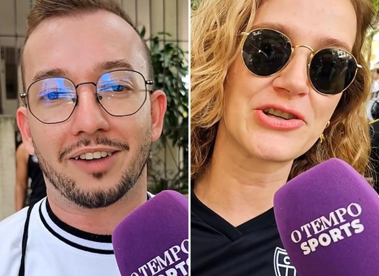 Rafael Orsini e Izabela saíram de Belo Horizonte e vão assistir ao jogo no Maracanã