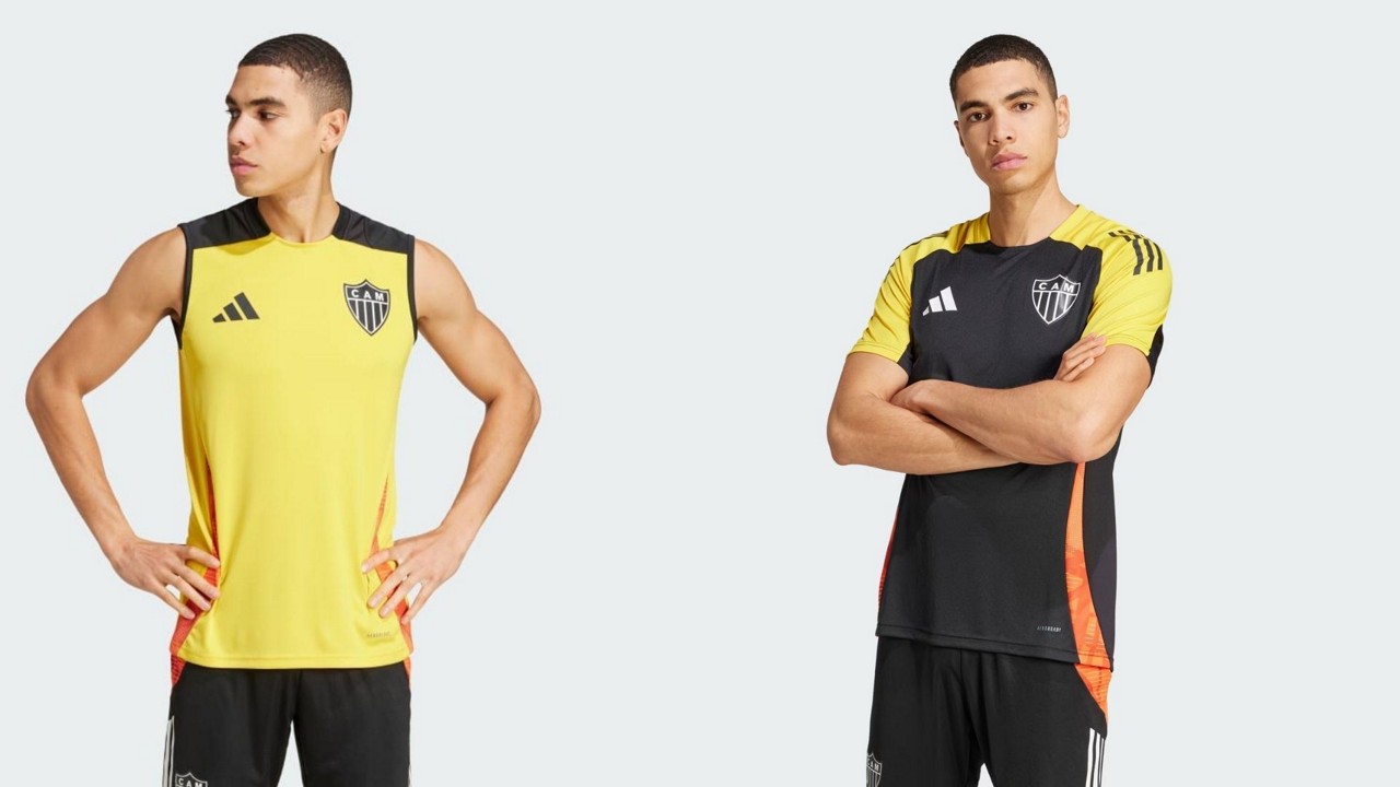 Adidas divulgou os uniformes de treino do Atlético para a temporada de 2025