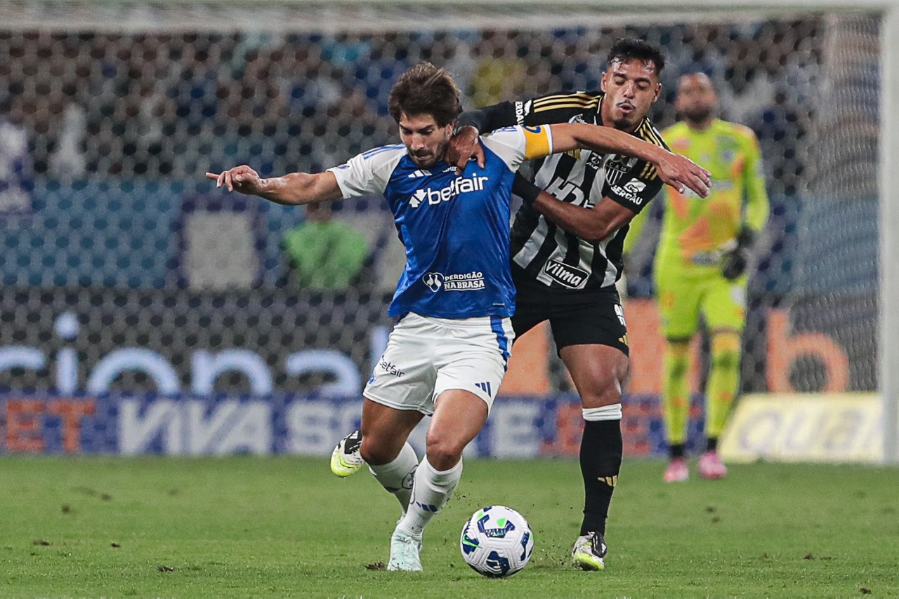 Atlético perdeu para o Cruzeiro por 2 a 0