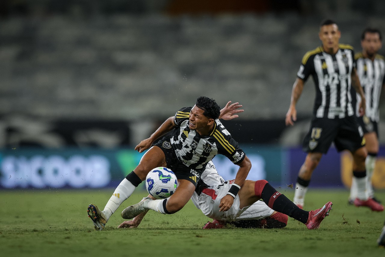 Atlético empatou nesse domingo (13) com o Vitória no Mineirão