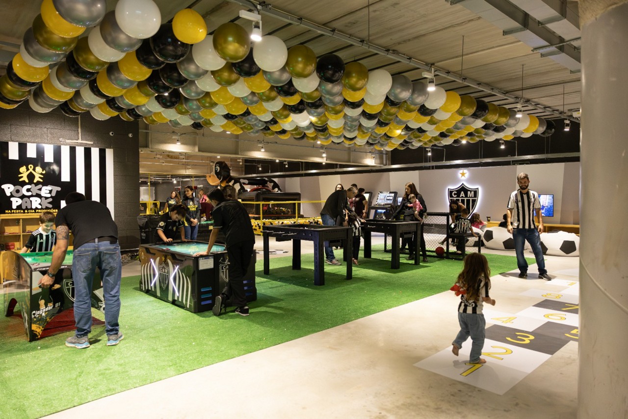 Espaço foi inaugurado em um evento para os funcionários do Atlético