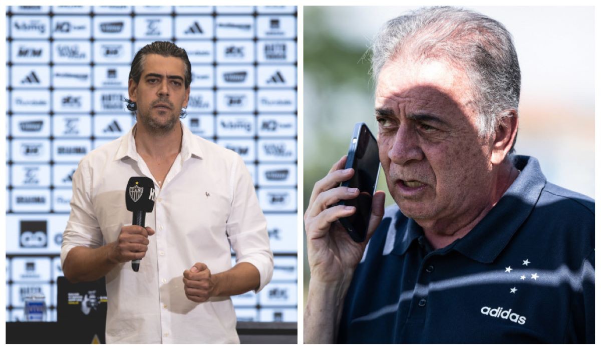 Diretor do Atlético não gostou das falas de Pelaipe, do Cruzeiro, contra a arbitragem