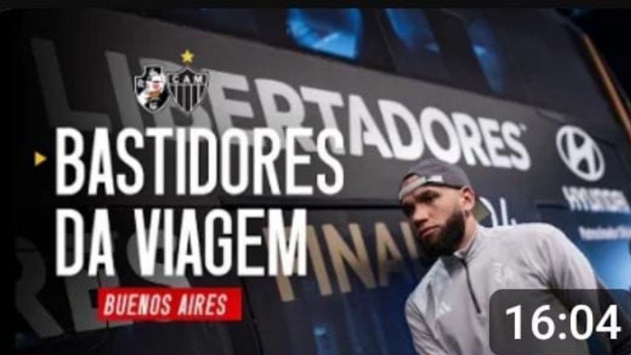 Atlético usou o escudo do Vasco em vídeo sobre a final da Libertadores, contra o Botafogo