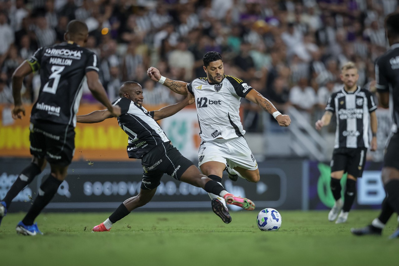 Hulk entrou no segundo tempo contra o Ceará