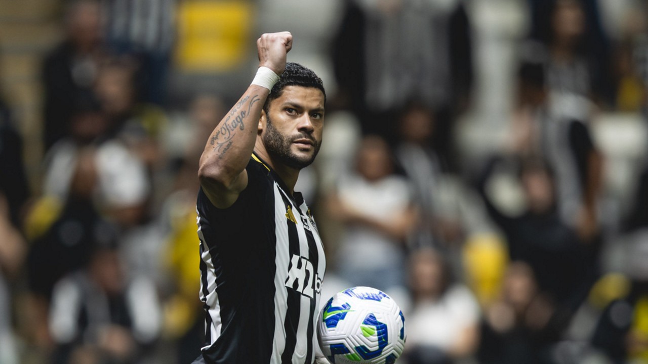 Hulk em ação pelo Atlético