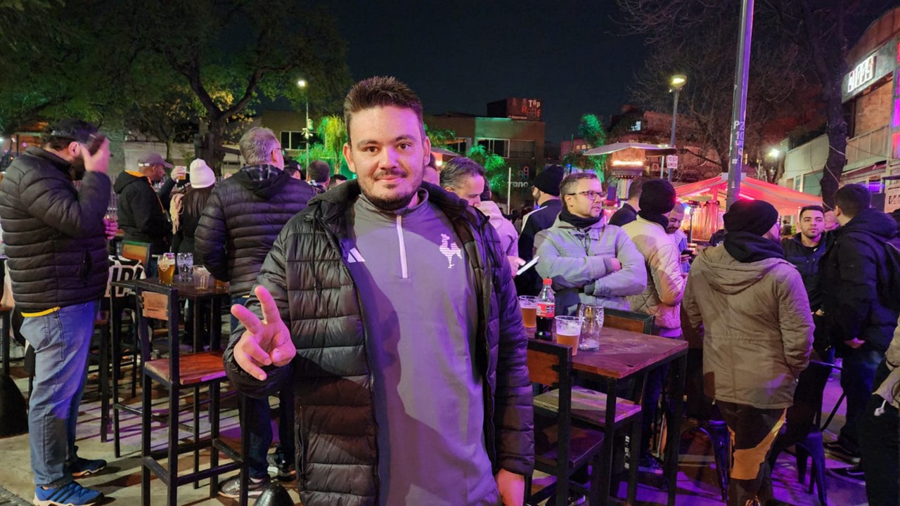 Reginaldo saiu de Ibirité para acompanhar o Galo na Argentina