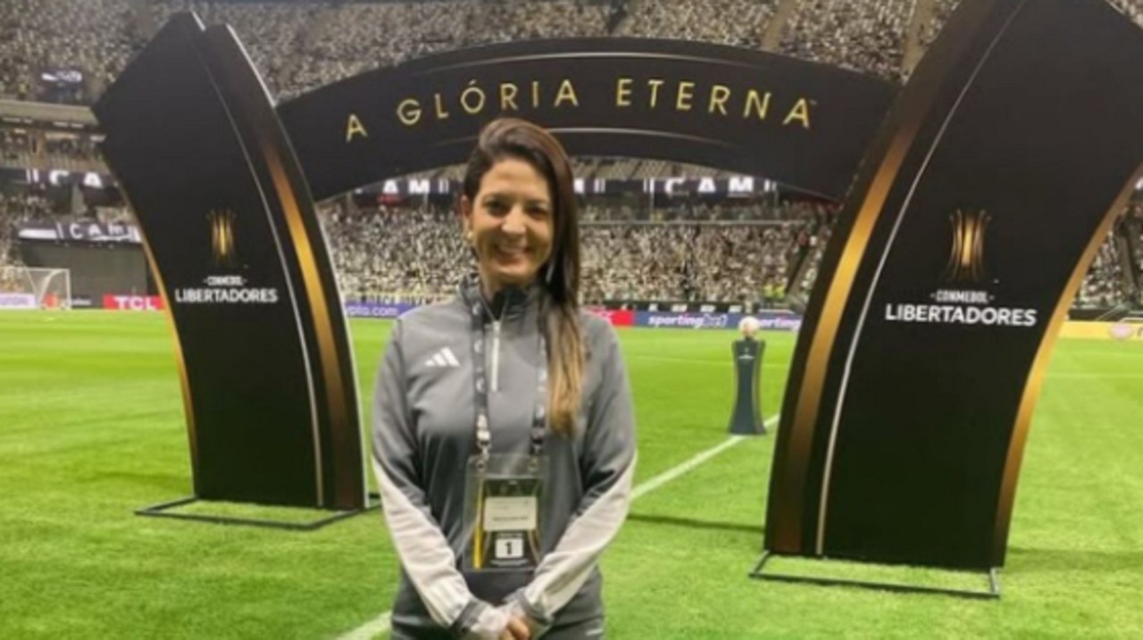 Michelle é a psicológa do elenco principal do Atlético
