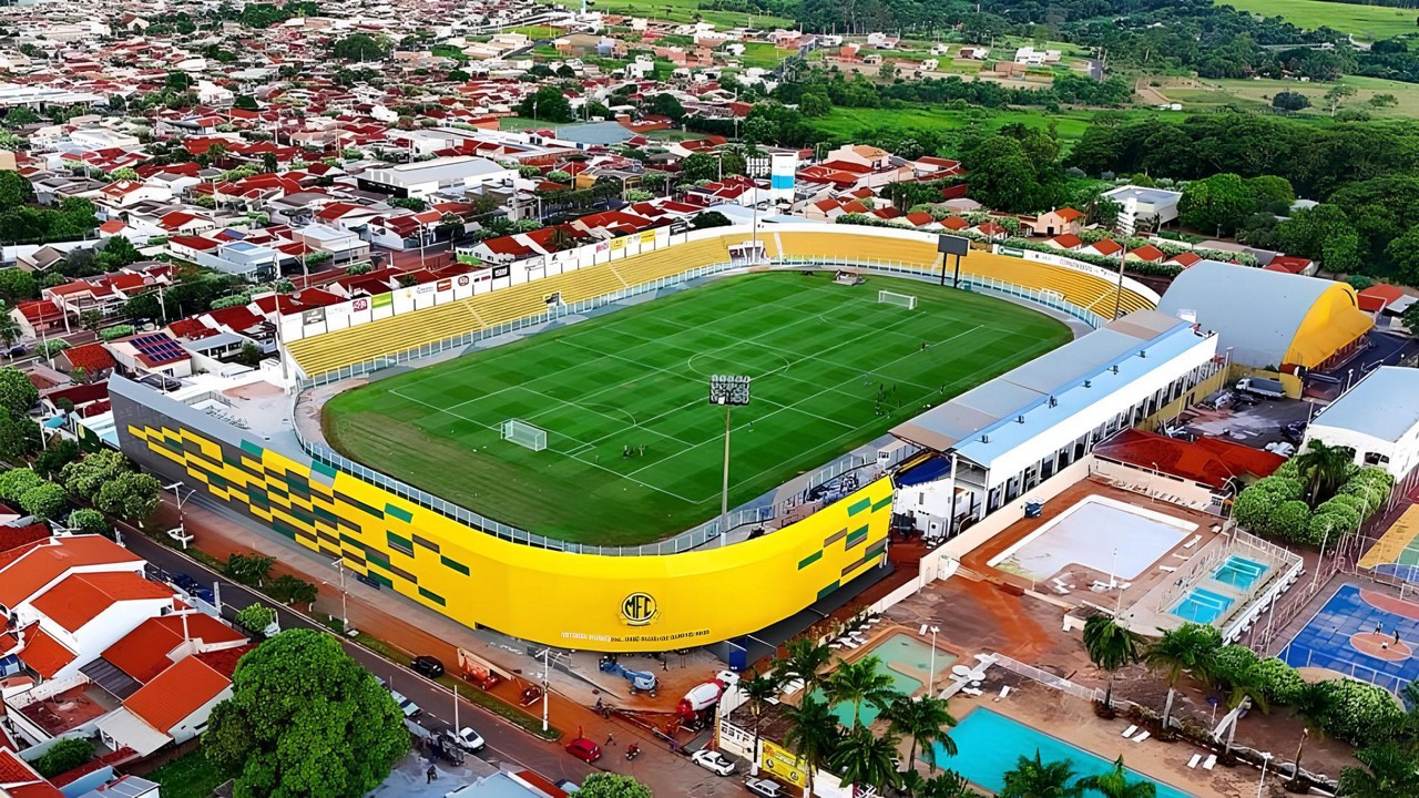 Estádio do Mirassol tem capacidade para 15 mil torcedores