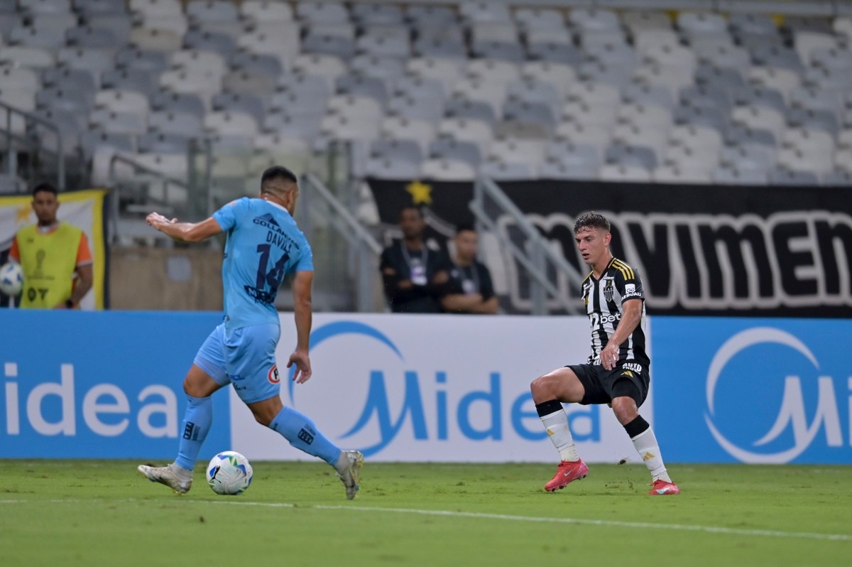 Natanael marcou seu primeiro gol com a camisa do Atlético