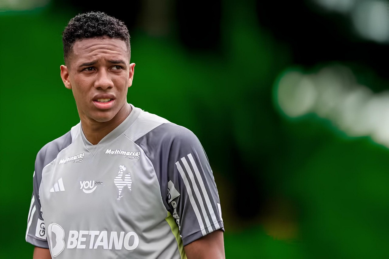 Palacios chegou ao Galo em 2023, mas não conseguiu ser titular
