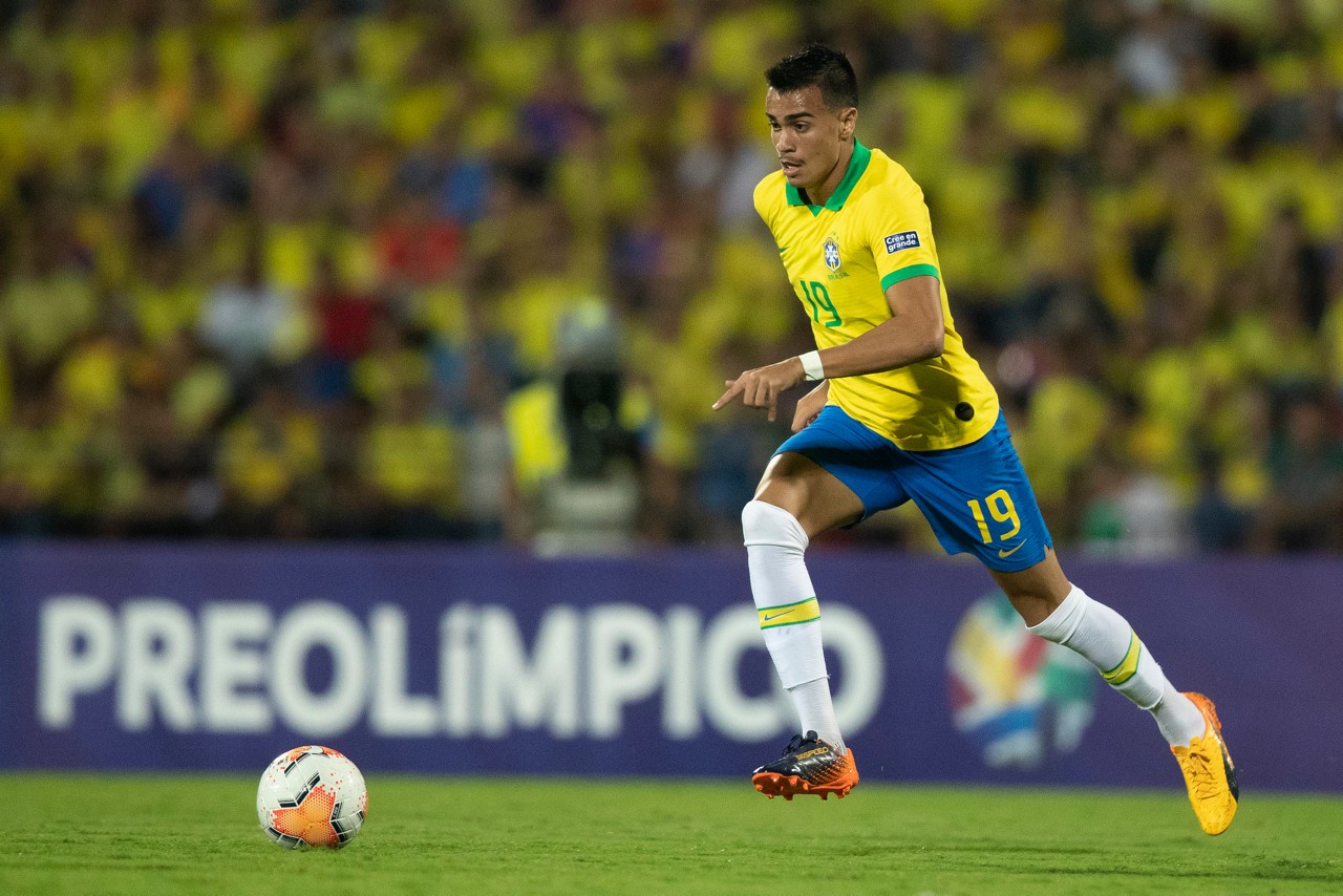 Reinier foi destaque da base na seleção brasileira