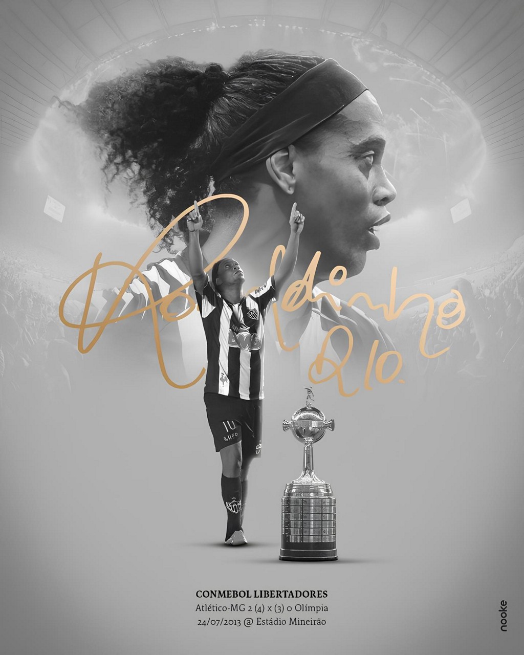Ronaldinho relembra título da Libertadores
