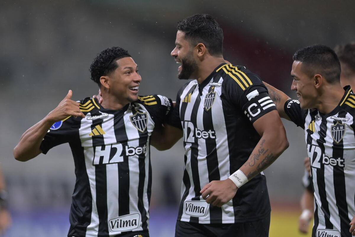 Rony no jogo contra o Deportes Iquique-CHI- na Copa SUl-Americana