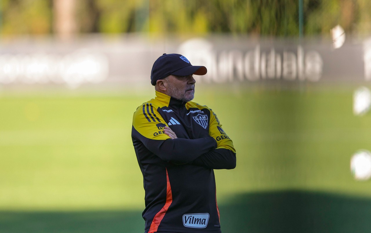 Jorge Sampaoli, técnico do Atlético