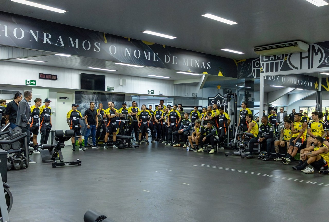 Primeira vez de Sampaoli com o atual elenco do Galo