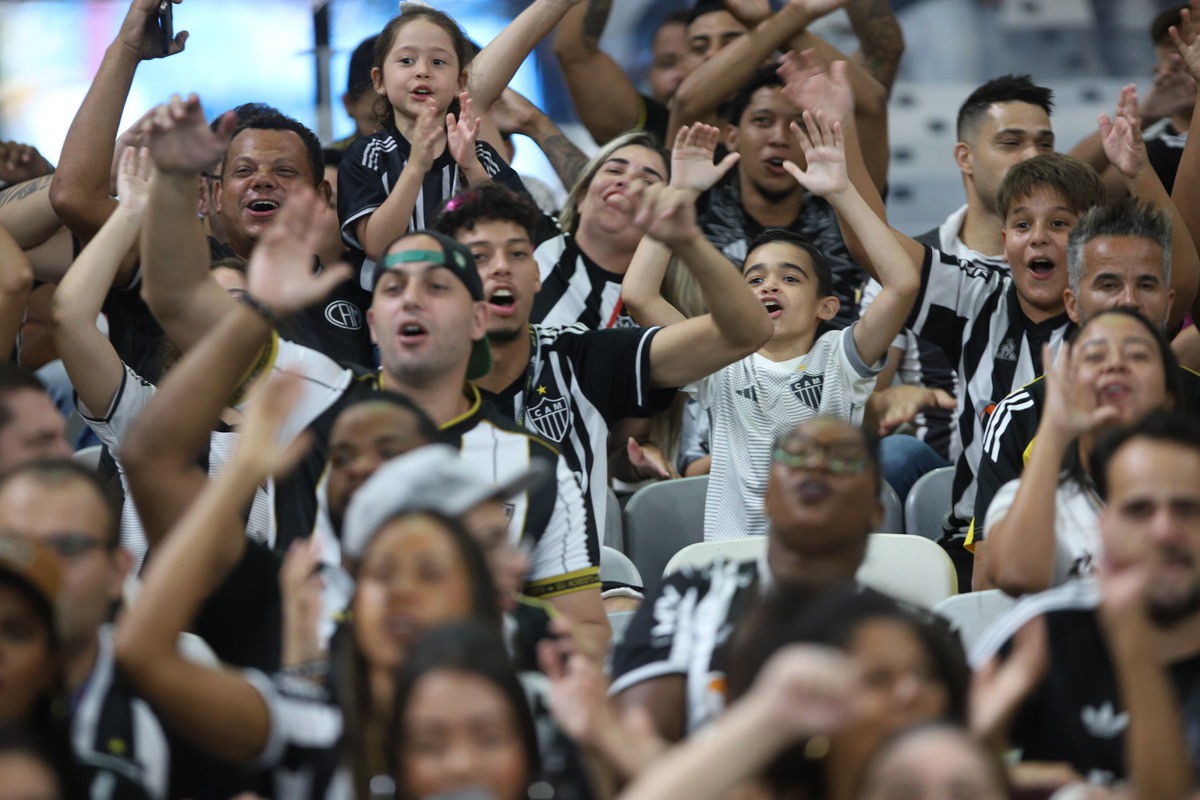 Torcida do Atlético no Mineirão