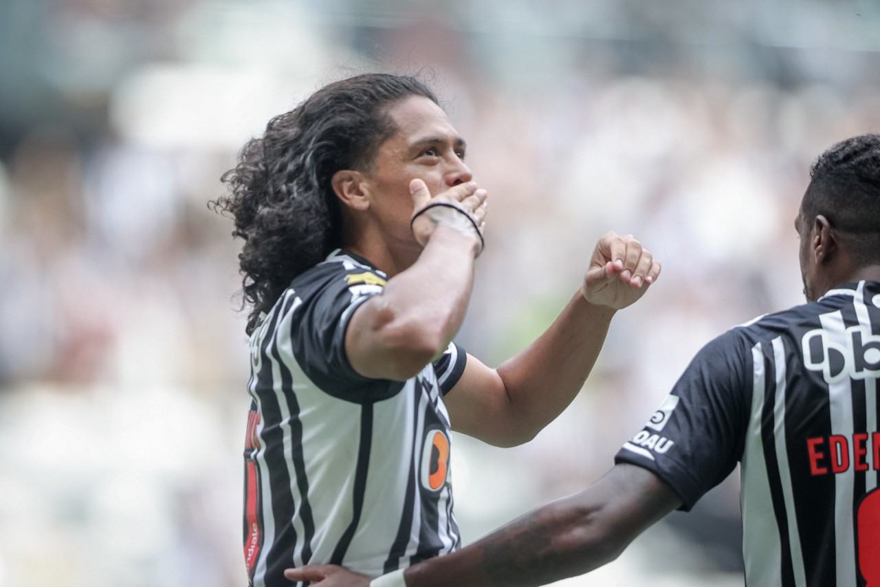 Lemos marcou três gols pelo Galo em sua passagem pelo clube