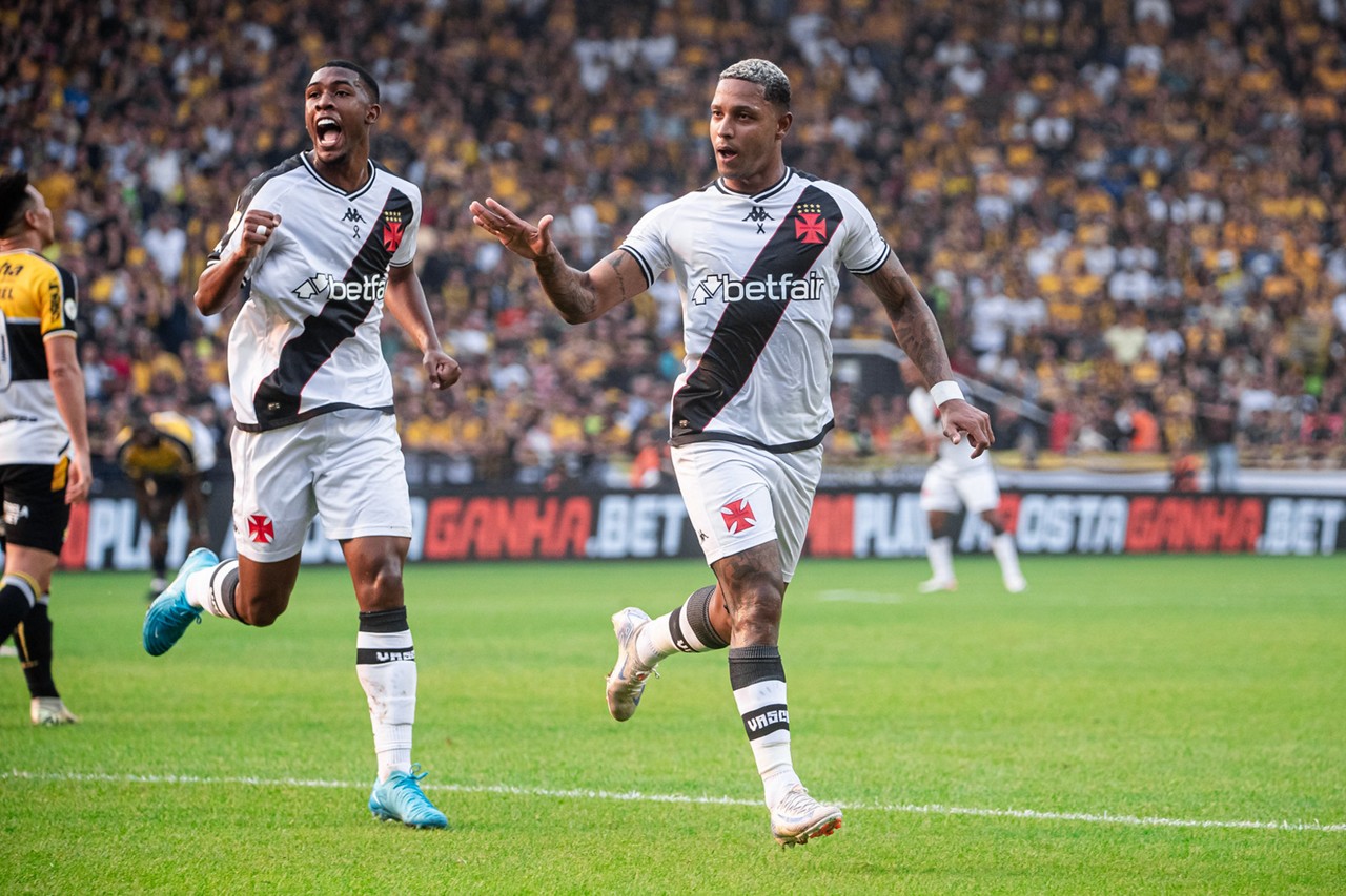 Atacante David será um dos desfalques do Vasco na partida com o Galo