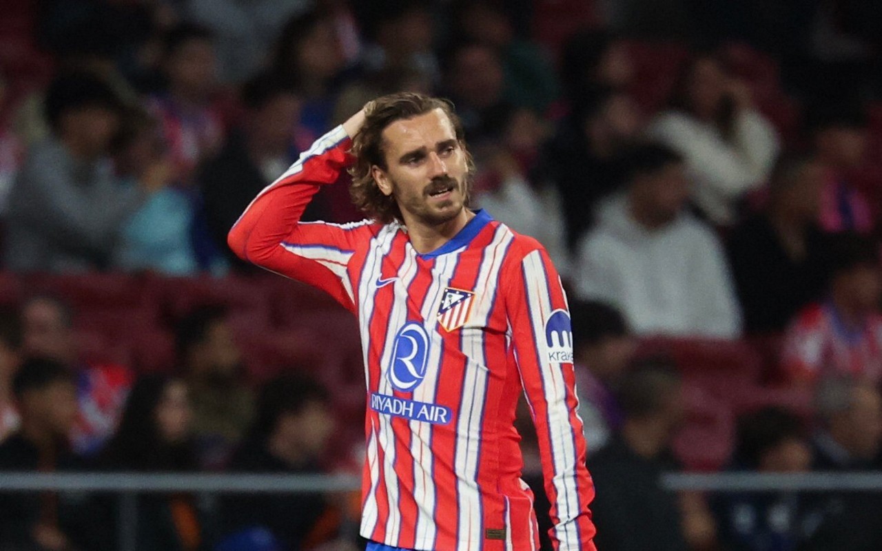 Antoine Griezmann é o maior artilheiro da história do Atlético de Madrid (Foto: Pierre-Philippe Marcou / AFP)