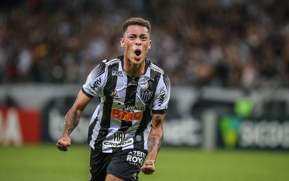 Bruninho estreou pelos profissionais do Atlético em 2018