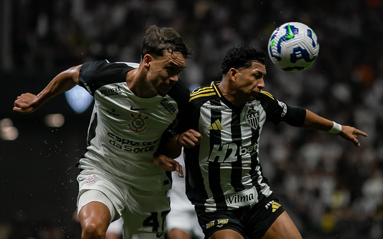 Atlético-MG x Corinthians Rony (Foto: Fernando Moreno/AGIF)