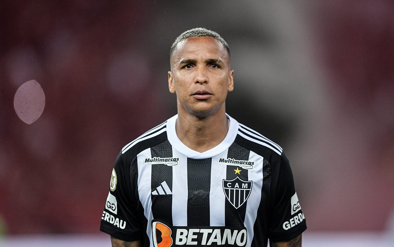 Deyverson foi companheiro de reforços do Atlético no Palmeiras