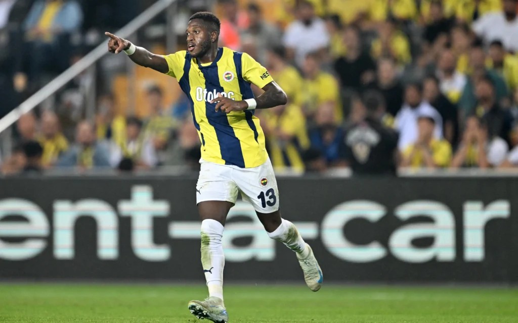 Fred pelo Fenerbahçe (Foto: Ozan KOSE / AFP)