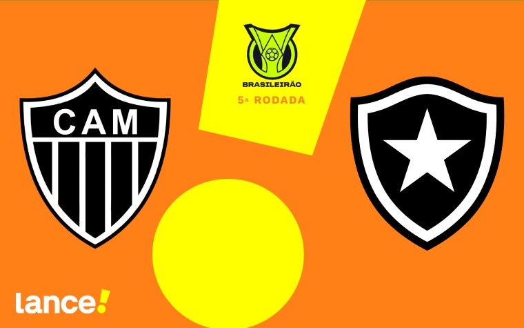 Onde assistir Atlético-MG x Botafogo (Arte: Lance!)