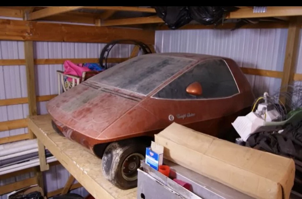 Rara unidade do protótipo AMC Amitron foi encontrada em completo abandono nos EUA