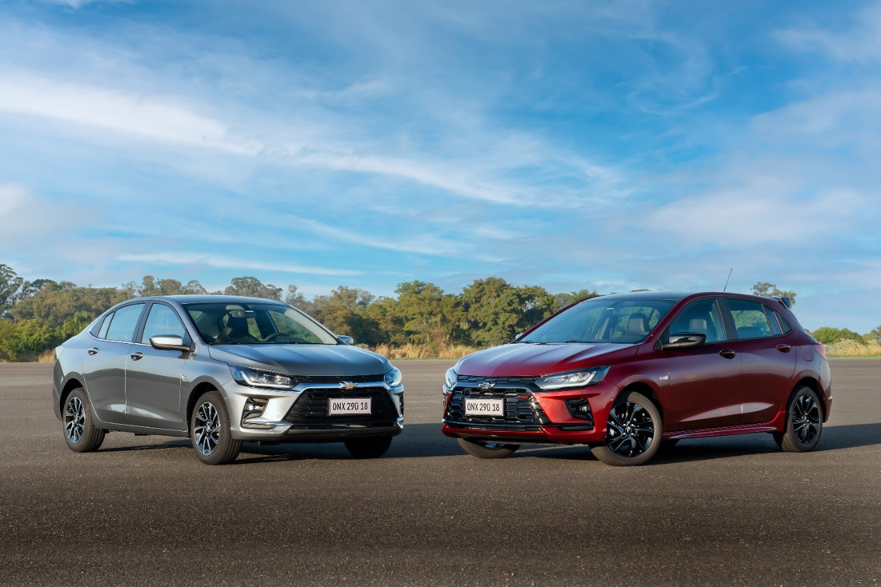 Chevrolet Onix 2026 ganhou visual novo; hatch está com versão básica mais barata